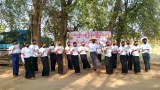 စစ်ကိုင်းတိုင်းက ရွာပေါင်းစုံသပိတ် သံချပ်