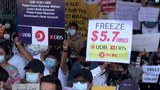 စစ်ကောင်စီကို အပ်ငွေတွေ ထုတ်မပေးဖို့ စင်ကာပူသံရုံးကို တောင်းဆို