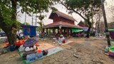 မန္တလေးကျုံးဘေးက ရွှေ့ပြောင်းလိုက်ရတဲ့ ငလျင်ဒုက္ခသည်တွေ မိုးလုံလေလုံတဲတွေ လိုအပ်နေ