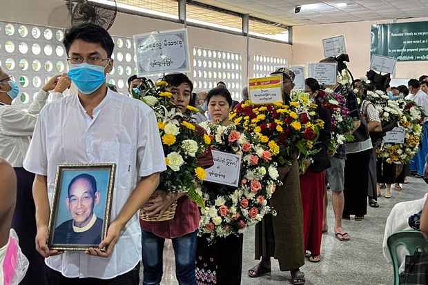 ဝါရင့်နိုင်ငံရေးသမားကြီး ဦးသုဝေရဲ့ ဈာပန