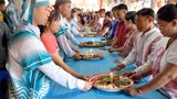 ကရင်ရိုးရာလက်ချည်ပွဲ မဲဆောက်မှာကျင်းပ