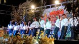 တက္ကသိုလ်ကျောင်းသားသံချပ်သုံးဖွဲ့ပေါင်း မဲဆောက်မှာ ဖျော်ဖြေ