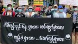 နမ့်ခမ်းမြို့က စစ်အာဏာရှင်ဆန့်ကျင်ရေး ဆိုင်ကယ်သပိတ်