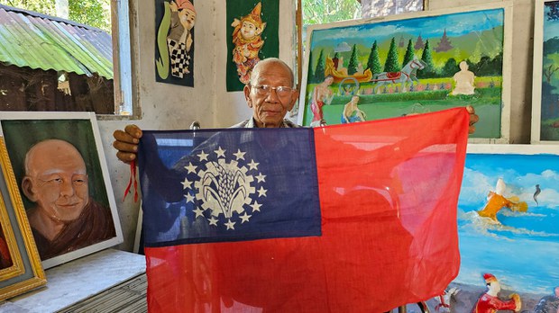 အိမ်ခြေမဲ့ဘဝနဲ့ ဖြတ်သန်းနေရတဲ့ ရွှေတံဆိပ်သုံးဆုရ နိုင်ငံတော်တံဆိပ်ဖန်တီးရှင် ဦးမြသောင်း အိမ်ခြေမဲ့ဘဝနဲ့ ဖြတ်သန်းနေရတဲ့ ရွှေတံဆိပ်သုံးဆုရ နိုင်ငံတော်တံဆိပ်ဖန်တီးရှင် ဦးမြသောင်း