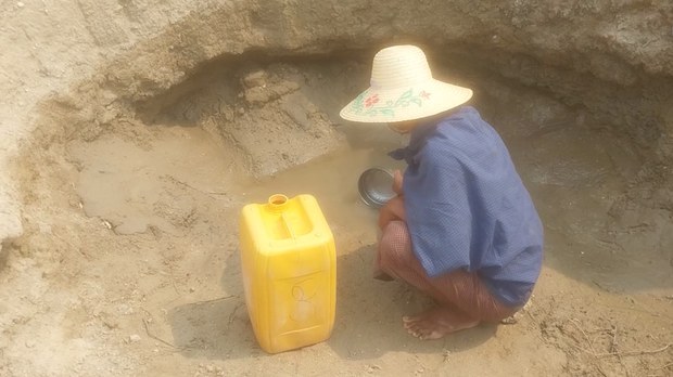 ရေရှားပါးမှုနဲ့ ရင်ဆိုင်နေရတဲ့ မြင်းမူဒေသခံများ
