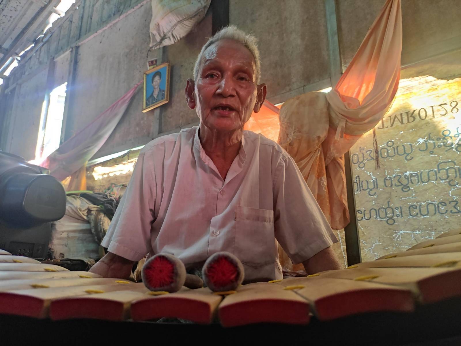 ပတ္တလားပညာရှင် ဦးကျော်မြင့် ကို ၂၀၂၂ ခုနှစ် မတ်လ ၁၂ ရက်နေ့တွင် တွေ့ရစဥ် (Photo: RFA)