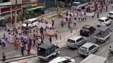 ဖမ်းဆီးမှုတွေကို အံတုပြီး ရန်ကုန်မှာ လူငယ်တွေ ဆန္ဒထွက်ပြ