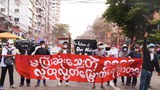 ရှစ်လေးလုံးနှစ်ပတ်လည် အထိမ်းအမှတ်ဆန္ဒပြပွဲ ရန်ကုန်မှာကျင်းပ