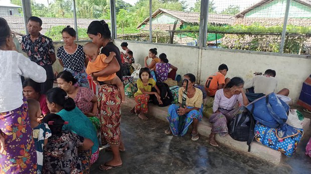 ရသေ့တောင်က စစ်ကောင်စီတပ်တွေကို AA ထိုးစစ်ဆင် တိုက်ခိုက်နေ ရသေ့တောင်က စစ်ကောင်စီတပ်တွေကို AA ထိုးစစ်ဆင် တိုက်ခိုက်နေ