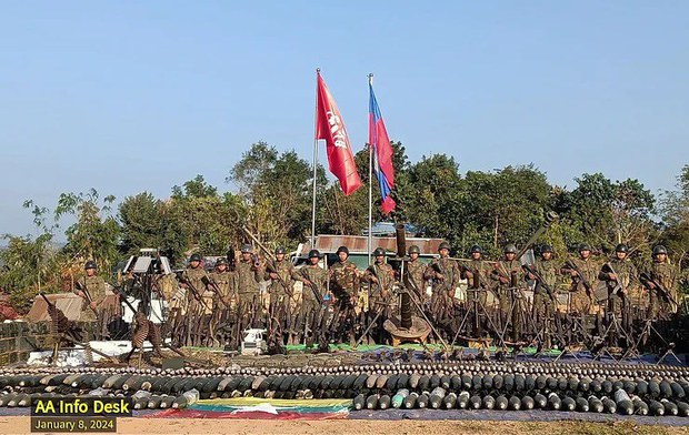 ကျောက်တော်မြို့က စစ်ကောင်စီ တပ်ရင်းတစ်ခုကို AA သိမ်းပိုက် ကျောက်တော်မြို့က စစ်ကောင်စီ တပ်ရင်းတစ်ခုကို AA သိမ်းပိုက်