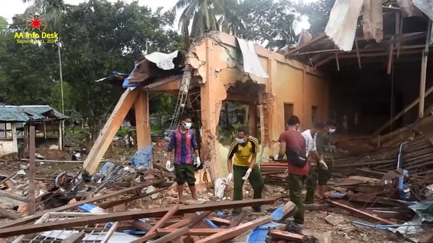 အကျဉ်းစခန်းတွေကို စစ်ကောင်စီလေကြောင်းတိုက်ခိုက်မှု အရေးယူဖို့ BROUK တောင်းဆို အကျဉ်းစခန်းတွေကို စစ်ကောင်စီလေကြောင်းတိုက်ခိုက်မှု အရေးယူဖို့ BROUK တောင်းဆို