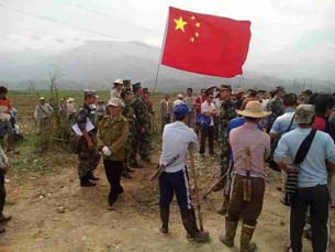 shan-protest-china-flag-305 shan-protest-china-flag-305