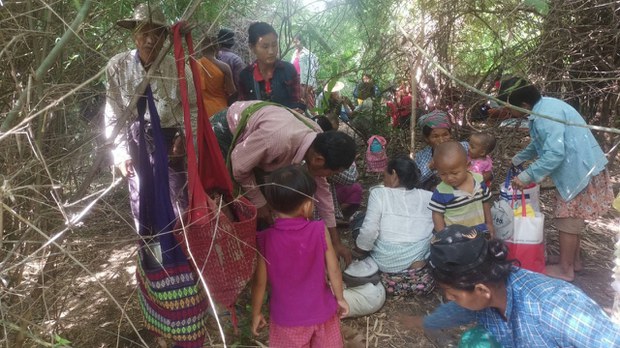 လေကြောင်းတိုက်ခိုက်မှုကြောင့် ကျွန်းလှမြို့နယ်မှာ ဒေသခံ ရှစ်ထောင်ခန့် ထွက်ပြေးနေရ လေကြောင်းတိုက်ခိုက်မှုကြောင့် ကျွန်းလှမြို့နယ်မှာ ဒေသခံ ရှစ်ထောင်ခန့် ထွက်ပြေးနေရ