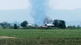 ထီးချိုင့်မှာ လေကြောင်းတိုက်ခိုက်မှုကြောင့် ဒေသခံသုံးထောင်နီးပါး ထွက်ပြေးရ