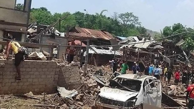 ကယားမှာ လေကြောင်းတိုက်ခိုက်မှုကြောင့် ကလေးငယ်တွေအပါအဝင် ခြောက်ဦးသေဆုံး ကယားမှာ လေကြောင်းတိုက်ခိုက်မှုကြောင့် ကလေးငယ်တွေအပါအဝင် ခြောက်ဦးသေဆုံး
