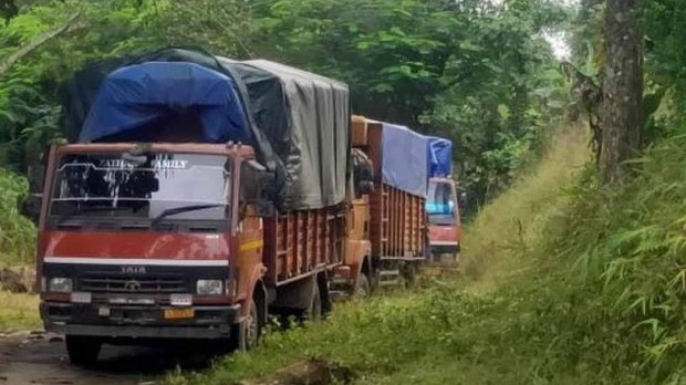 မြန်မာကနေသယ်လာတဲ့ ကွမ်းသီးခြောက် သိန်းနှစ်သောင်းခွဲဖိုးနီးပါး အိန္ဒိယဖမ်းဆီး