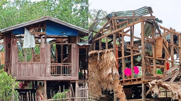 ကျိုက်ထိုမှာ လက်နက်ကြီးကြောင့် ကိုယ်ဝန်ဆောင်အပါအဝင် သုံးဦးဒဏ်ရာရ ကျိုက်ထိုမှာ လက်နက်ကြီးကြောင့် ကိုယ်ဝန်ဆောင်အပါအဝင် သုံးဦးဒဏ်ရာရ