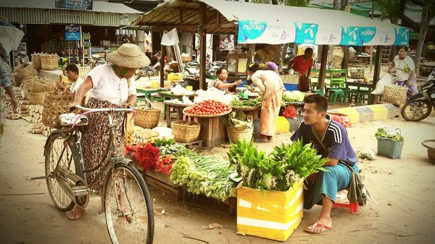 ဘုတလင် မြို့မဈေး မီးရှို့ခံရကြောင်း ဒေသခံတွေပြော
