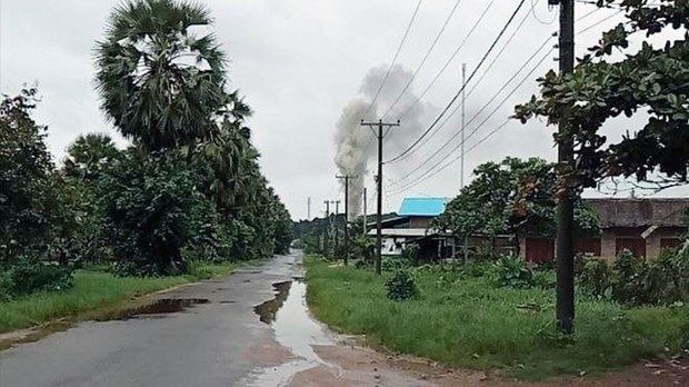 လောင်းလုံးမှာ ထားဝယ်သပိတ်ကော်မတီဝင်ရဲ့ နေအိမ် မီးရှို့ဖျက်ဆီးခံရ လောင်းလုံးမှာ ထားဝယ်သပိတ်ကော်မတီဝင်ရဲ့ နေအိမ် မီးရှို့ဖျက်ဆီးခံရ