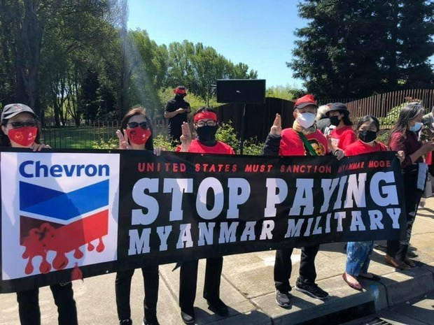 မြန်မာက Chevron ရေနံကုမ္ပဏီပိုင်ဆိုင်မှုတွေ မလွှဲပြောင်းနိုင်သေး မြန်မာက Chevron ရေနံကုမ္ပဏီပိုင်ဆိုင်မှုတွေ မလွှဲပြောင်းနိုင်သေး