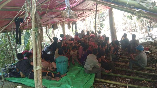 ကန်ပက်လက် စစ်ဘေးဒုက္ခသည် ၅၀၀၀ နီးပါး စားနပ်ရိက္ခာခက်ခဲနေ