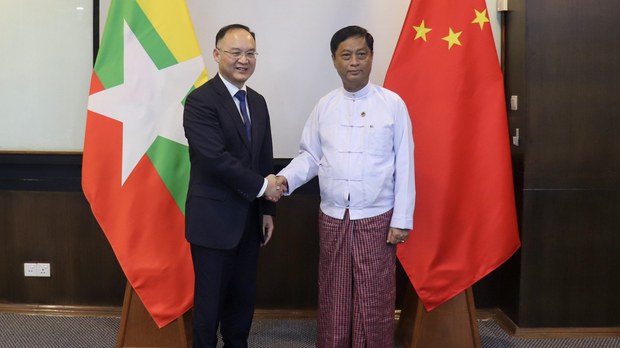 နယ်စပ်တည်ငြိမ်ရေးပူးပေါင်းဆောင်ရွက်ဖို့ စစ်ကောင်စီကို တရုတ်တိုက်တွန်း နယ်စပ်တည်ငြိမ်ရေးပူးပေါင်းဆောင်ရွက်ဖို့ စစ်ကောင်စီကို တရုတ်တိုက်တွန်း