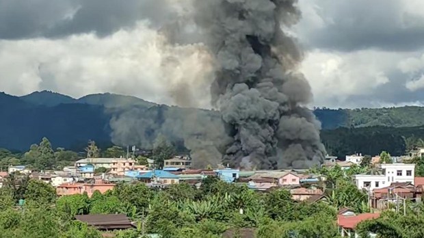 အာဏာသိမ်းပြီးနောက် လေကြောင်းတိုက်ခိုက်ခံရမှုပေါင်း ၅၈၀၀ နီးပါးရှိလာ အာဏာသိမ်းပြီးနောက် လေကြောင်းတိုက်ခိုက်ခံရမှုပေါင်း ၅၈၀၀ နီးပါးရှိလာ