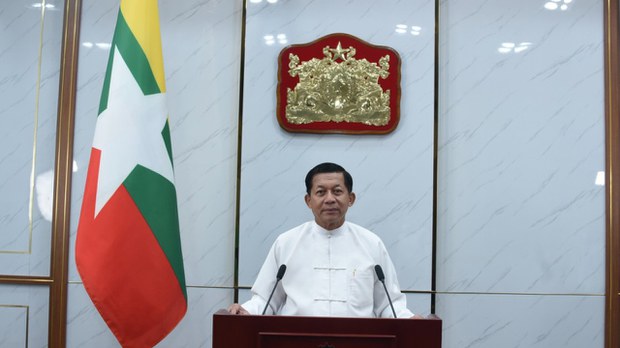 ငြိမ်းချမ်းရေး ခြေလှမ်းစမယ်လို့ အာဏာသိမ်းစစ်ခေါင်းဆောင် ပြောကြား ငြိမ်းချမ်းရေး ခြေလှမ်းစမယ်လို့ အာဏာသိမ်းစစ်ခေါင်းဆောင် ပြောကြား