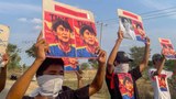 ဒေါ်အောင်ဆန်းစုကြည် မွေးနေ့အကြို ဒေသတချို့မှာ ဆန္ဒပြ