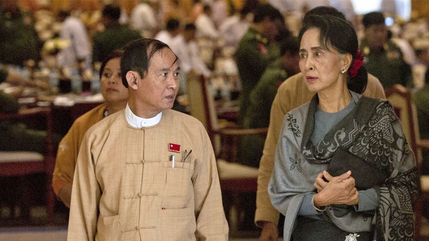 ဒေါ်အောင်ဆန်းစုကြည်နဲ့ သမ္မတဦးဝင်းမြင့်ကို စစ်ကောင်စီက ထောင်ဒဏ်လေးနှစ်စီချမှတ်