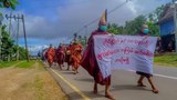 ထားဝယ်က သံဃာတော်တွေ ကံဆောင်သပိတ်မှာ ပါဝင်လာ
