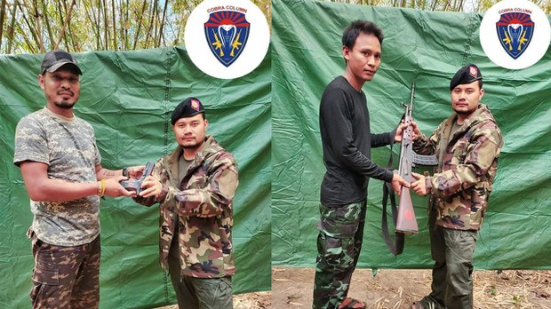 ဒု-တပ်ရင်းမှူးနဲ့ တပ်သားတစ်ဦး KNLA ကော်ဘရာ စစ်ကြောင်းနဲ့ ပူးပေါင်း ဒု-တပ်ရင်းမှူးနဲ့ တပ်သားတစ်ဦး KNLA ကော်ဘရာ စစ်ကြောင်းနဲ့ ပူးပေါင်း