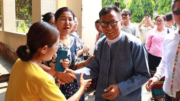 ဒေါက်တာ ခလမ်ဆမ်ဆွန် ပြန်လွတ်မြောက်မှု အမေရိကန်အစိုးရ ကြိုဆို ဒေါက်တာ ခလမ်ဆမ်ဆွန် ပြန်လွတ်မြောက်မှု အမေရိကန်အစိုးရ ကြိုဆို