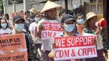 ရေစကြိုက ပညာရေးနဲ့ ကျန်းမာရေးဝန်ထမ်းတွေ CDM လုပ်လာကြ