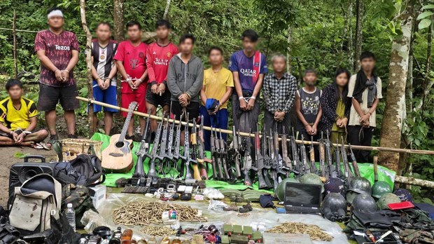 ဂန့်ဂေါက စစ်ကောင်စီတပ်စခန်းနှစ်ခုကို သိမ်းယူထားကြောင်း NUG ကြေညာ ဂန့်ဂေါက စစ်ကောင်စီတပ်စခန်းနှစ်ခုကို သိမ်းယူထားကြောင်း NUG ကြေညာ