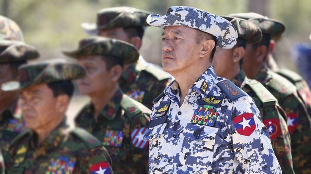 ဗိုလ်ချုပ်ကြီး မောင်မောင်ကျော် လေတပ်ဦးစီးချုပ်ရာထူးမှ အနားပေးခံရ