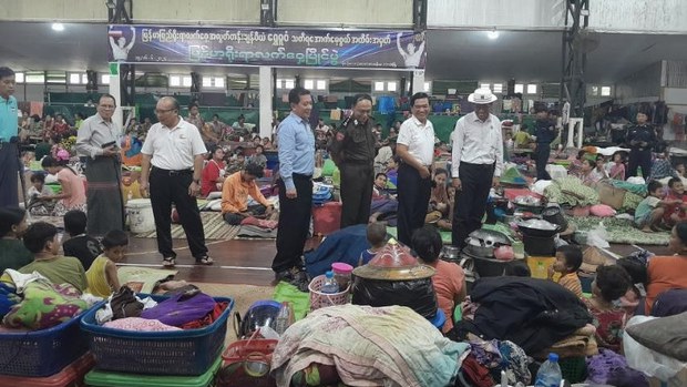 သံလွင်မြစ်ရေကြီးတာကြောင့် ဘားအံဒေသခံ ရှစ်ထောင်ကျော် နေရာရွှေ့ပြောင်းရ သံလွင်မြစ်ရေကြီးတာကြောင့် ဘားအံဒေသခံ ရှစ်ထောင်ကျော် နေရာရွှေ့ပြောင်းရ