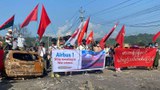 စစ်ကောင်စီကို ဆက်လက်မကူညီဖို့ တရုတ်ကို ဖားကန့်ဒေသခံတွေဆန္ဒပြ