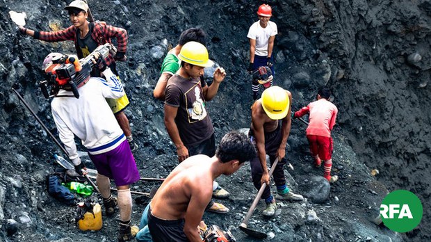 ဖားကန့်မှာ မြေစာပုံပြိုလို့ လူသုံးဦးသေ၊ နှစ်ဦးဒဏ်ရာရ