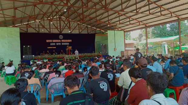 ဖားကန့်မှာ အရပ်သားကိုးဦး သတ်ဖြတ်ခံရမှု အမှုမှန်ပေါ်ပေါက်ရေး ဆုတောင်းပွဲလုပ် ဖားကန့်မှာ အရပ်သားကိုးဦး သတ်ဖြတ်ခံရမှု အမှုမှန်ပေါ်ပေါက်ရေး ဆုတောင်းပွဲလုပ်