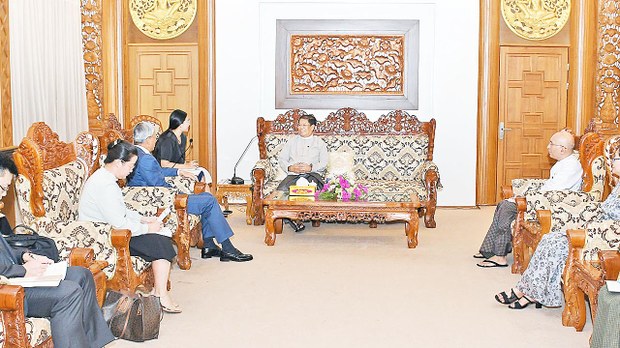 တရုတ်စီမံကိန်းတွေ ဆက်လက်အကောင်အထည်ဖော်ရေး တရုတ်နဲ့ စစ်ကောင်စီ ဆွေးနွေး တရုတ်စီမံကိန်းတွေ ဆက်လက်အကောင်အထည်ဖော်ရေး တရုတ်နဲ့ စစ်ကောင်စီ ဆွေးနွေး