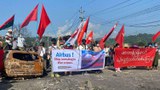 စစ်ရာဇဝတ်မှုတွေမှာရင်းနှီးမြှုပ်နှံမှု အဆုံးသတ်ဖို့ Airbus ကို အဖွဲ့ ၃၀၀ ကျော်တောင်းဆို