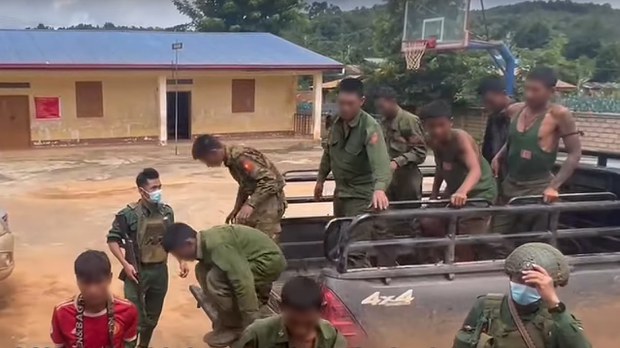 လားရှိုးတိုက်ပွဲအတွင်း စစ်ကောင်စီတပ်သား ၃၀ ကျော်ဖမ်းမိကြောင်း MNDAA ထုတ်ပြန် လားရှိုးတိုက်ပွဲအတွင်း စစ်ကောင်စီတပ်သား ၃၀ ကျော်ဖမ်းမိကြောင်း MNDAA ထုတ်ပြန်