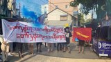 စစ်ကောင်စီရဲ့ သေဒဏ်အမိန့် ရန်ကုန်မှာ လူငယ်တွေဆန္ဒပြ