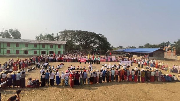 ခင်ဦးမြို့နယ် ပျဉ်ထောင်ရွာမှာ ပျူစောထီး သုံးဦး အသတ်ခံရ ခင်ဦးမြို့နယ် ပျဉ်ထောင်ရွာမှာ ပျူစောထီး သုံးဦး အသတ်ခံရ