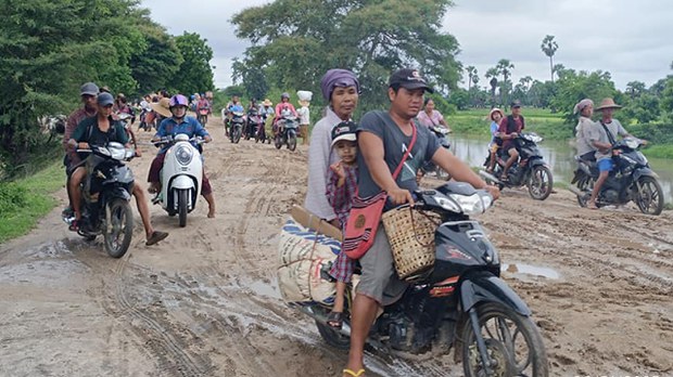 ခင်ဦးမြို့နယ် ကန်သာယာရွာကို စစ်ကောင်စီတပ်စီးနင်းမှု ဒေသခံ နှစ်ဦးသေဆုံး ခင်ဦးမြို့နယ် ကန်သာယာရွာကို စစ်ကောင်စီတပ်စီးနင်းမှု ဒေသခံ နှစ်ဦးသေဆုံး