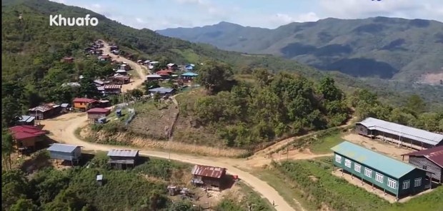 ထန်တလန် ခွာဖိုးရွာ လေကြောင်းဗုံးကြဲခံရပြီး ဒေသခံ ၁၀ ဦးသေဆုံး၊ ၂၀ ဦးဒဏ်ရာရ