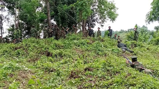 မိုးညှင်းက စစ်ကောင်စီတပ်စခန်း သုံးခုကို KIA သိမ်းပိုက် မိုးညှင်းက စစ်ကောင်စီတပ်စခန်း သုံးခုကို KIA သိမ်းပိုက်