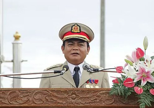 ကရင်အမျိုးသား တပ်မတော် KNA ခေါင်းဆောင် ဗိုလ်မှူးစောချစ်သူ။