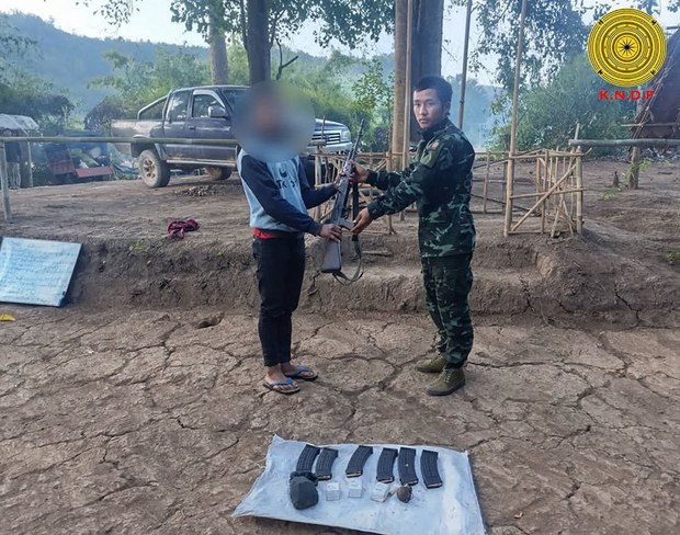စစ်ကောင်စီတပ်သား ခုနစ်ဦး KNDF နဲ့ ပူးပေါင်း စစ်ကောင်စီတပ်သား ခုနစ်ဦး KNDF နဲ့ ပူးပေါင်း